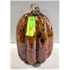 Image 1 : LARGE GLASS PUMPKIN DECOR