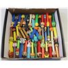 Image 1 : TRAY OF COLLECTION OF PEZ DISPENSERS