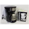 COFFEE MAKER PLUS ELECTRIC KETTLE