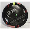 Image 1 : STEERING WHEEL COVER- CALGARY FLAMES