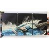 Image 1 : 3PC SET GUITAR CANVAS PICTURES