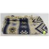 Image 1 : 8FT NAVAJO WEAVED AREA RUG-ESTATE