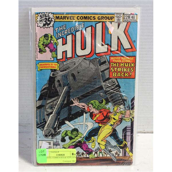 MARVEL COMICS HULK #229 (1978)