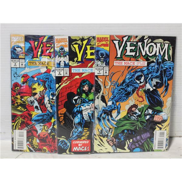 MARVEL COMICS VENOM ISSUES #1-3