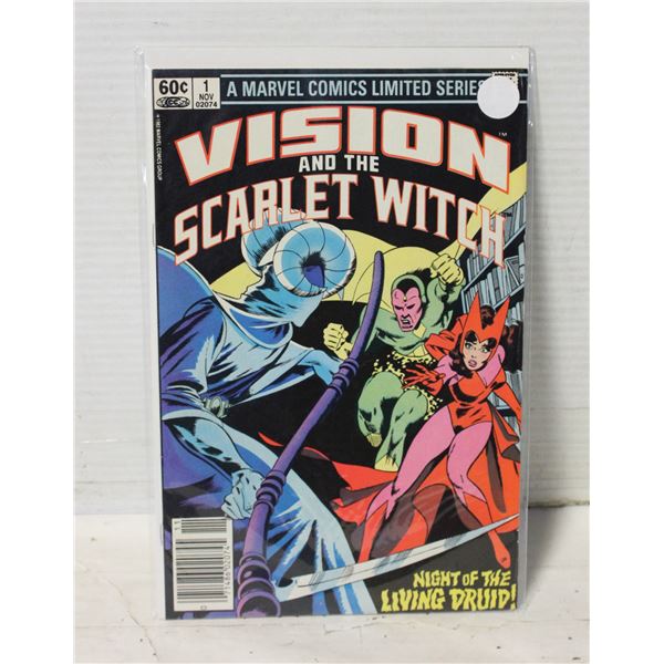 MARVEL COMICS VISION AND SCARLET WITCH #1