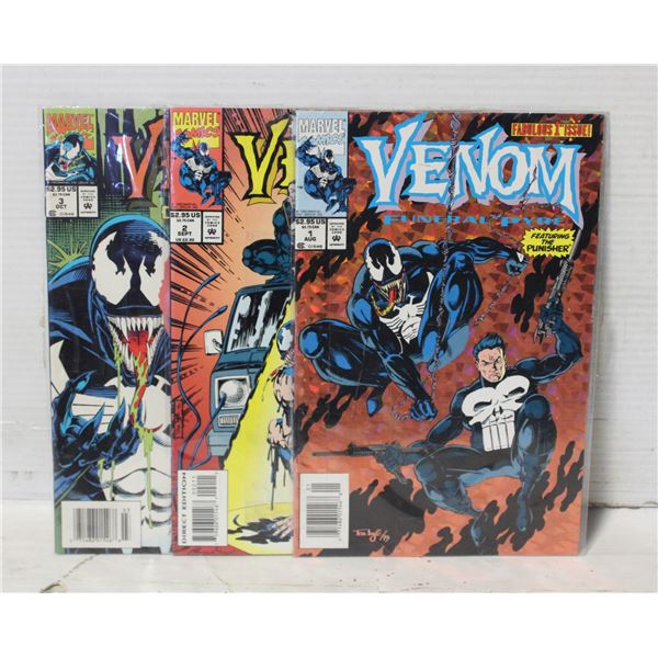 MARVEL COMICS VENOM ISSUES #1-3