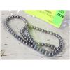 Image 1 : VINTAGE BLACK PEARL NECKLACE