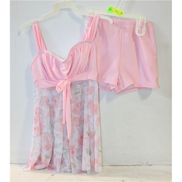 NEW TANKINI TOP AND SHORTS SIZE SMALL