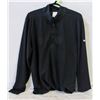 MENS L NIKE DRI-FIT BLK LONG SLEEVE SHIRT