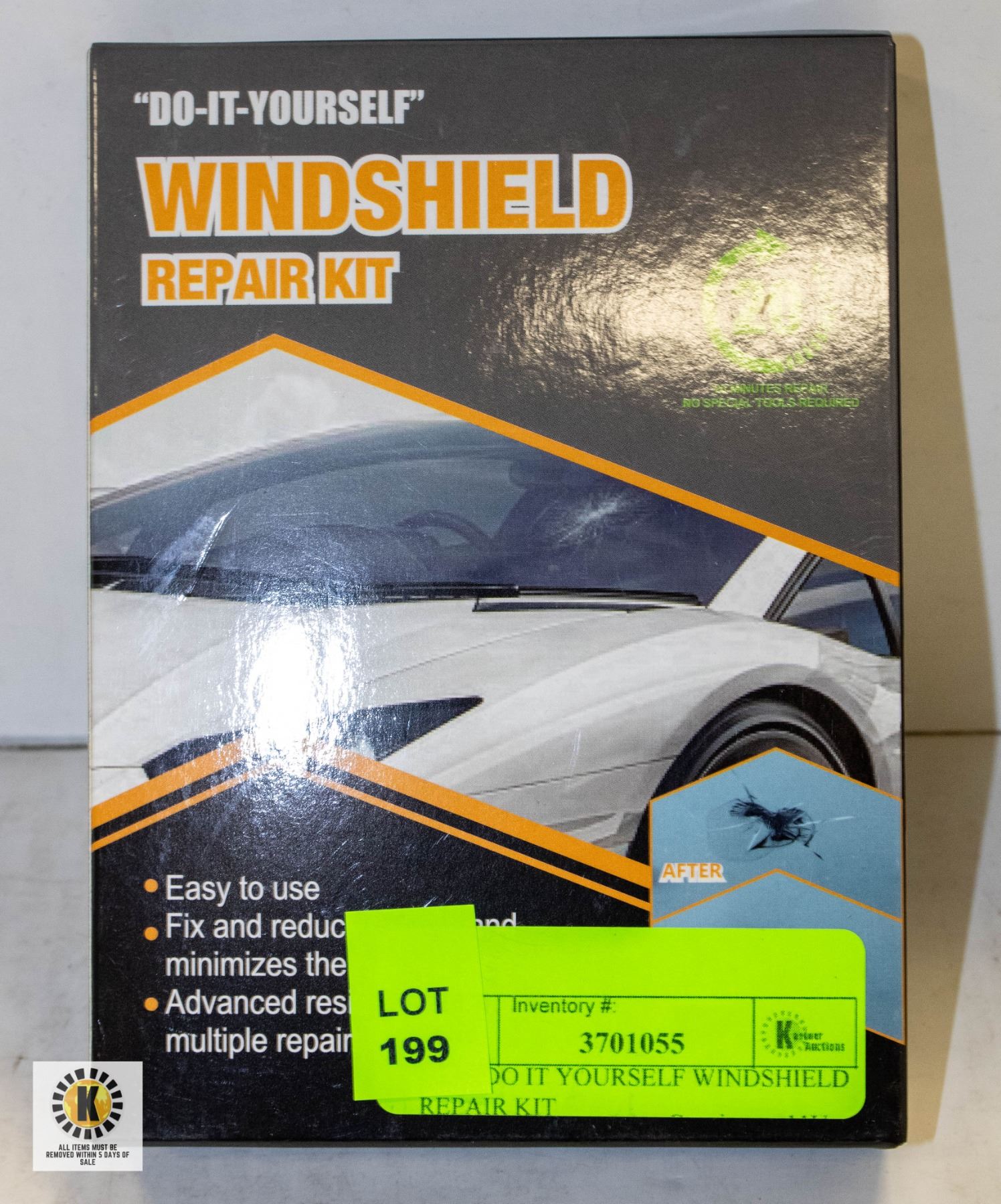 Windshield Complete Kit NEW DO IT YOURSELF WINDSHIELD REPAIR KIT