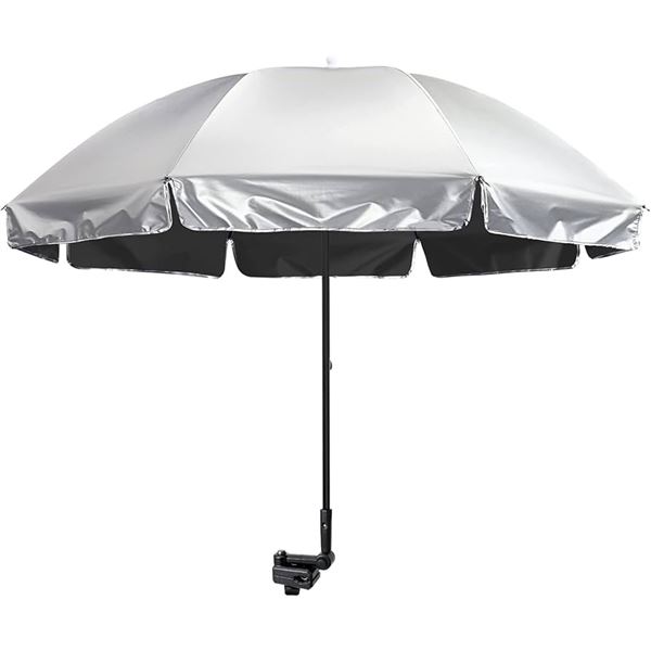 NEW G4 FREE UPF 50+ UNIVERSAL CLAMP ON UMBRELLA