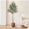 NEW IN BOX APPROX 6FT ARTIFICIAL OLIVE TREE DECOR