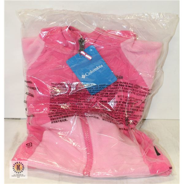 NEW COLUMBIA ENFANT FAST TREK II FLEECE HOODIE PIN