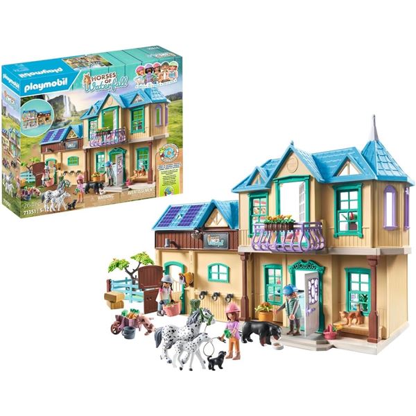 NEW PLAYMOBIL HORSES OF WATERFALL RANCH - 263 PCS