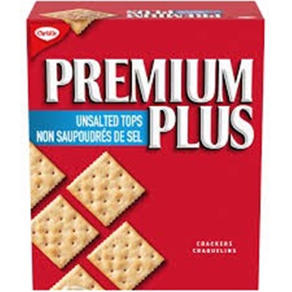 NEW 900G PREMIUM PLUS UNSALTED TOP CRACKERS