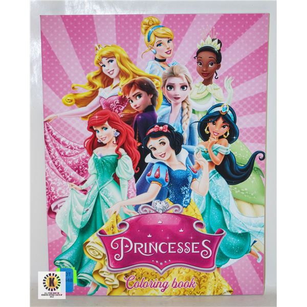 NEW PRINCESSES COLOURING BOOK