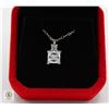 #2527-1.50 CT TW GRA CERTIFIED PRINCESS CUT
