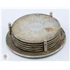 Image 1 : VINTAGE 5 COASTERS SET