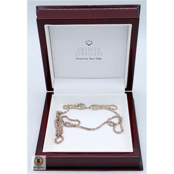 .925 SILVER 24" NECKLACE
