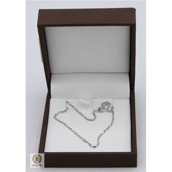 .925 STERLING SILVER 20" NECKLACE