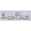 Image 2 : 4 AUSTRIAN CRYSTAL FIGURINES ALL TOGETHER
