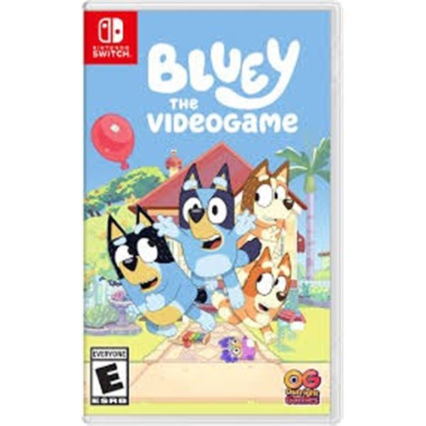 NEW REPACKED NINTENDO SWITCH BLUEY THE VIDEOGAME