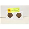 LOT OF 2 1936 LARGE PENNIES