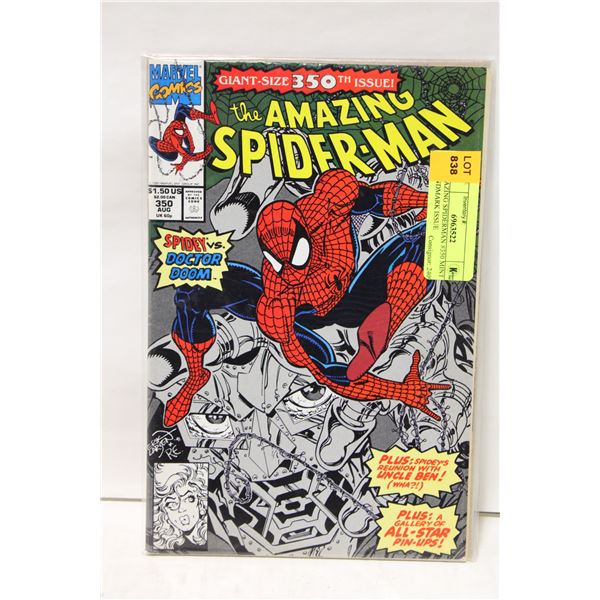 AMAZING SPIDERMAN #350 MINT LANDMARK ISSUE