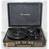 CROSLEY PORTABLE SUITCASE RECORD PLAYER