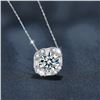 Image 3 : 3 CT GRA CERTIFIED ROUND BRILLIANT 925S NECKLACE