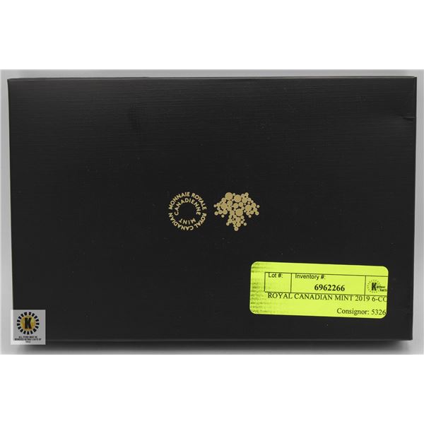 ROYAL CANADIAN MINT 2019 6-COIN