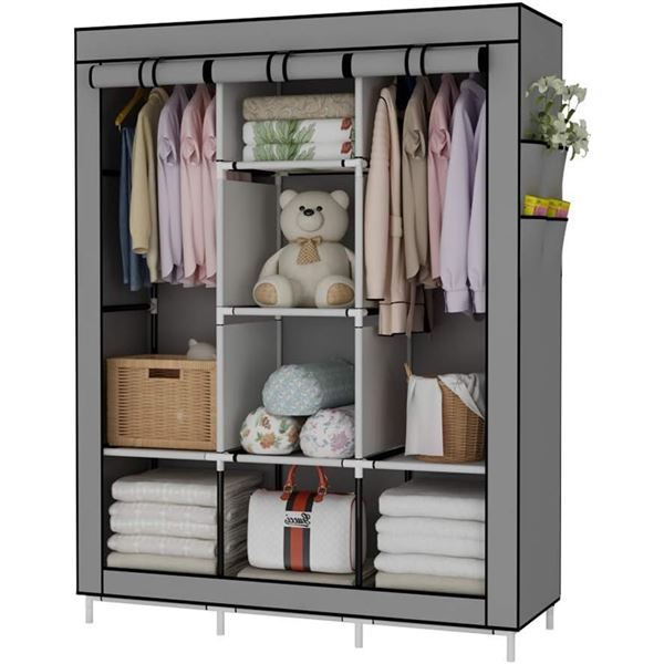 NEW UDEAR PORTABLE WARDROBE CLOSET CLOTHES