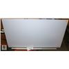 Image 1 : NEW INVISIBLE MOUNT GLASS WHITEBOARD 28" X 49.75"
