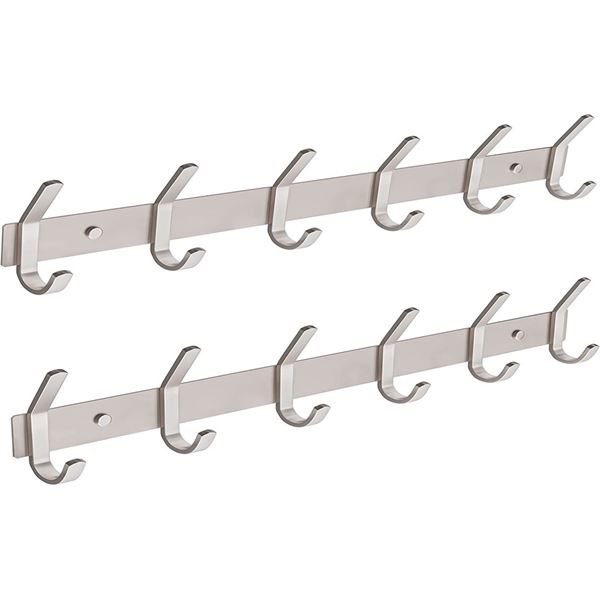 NEW 2PC SAYONEYES COAT RACKS WALL MOUNT