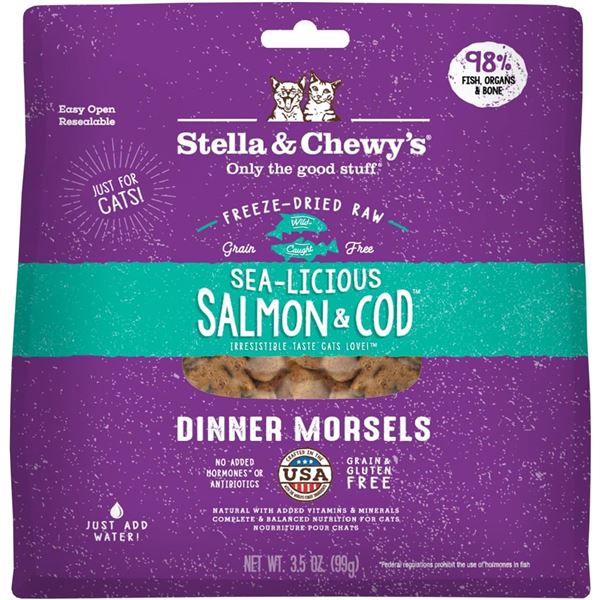 2 NEW BAGS STELLA AND CHEWY'S FREEZE DRIED RAW