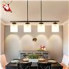 Image 1 : NEW DINGLILIGHTING CHANDELIER 4 LIGHT FIXTURE