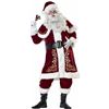Image 1 : BRAND NEW MEN'S SANTA COSTUME SET VELVET ADULT 3XL