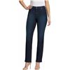 Image 1 : NEW AMANDA 22W TAPERED LEG CLASSIC RISE JEANS