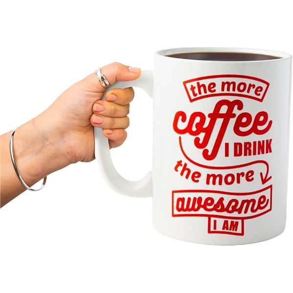 NEW 64 OZ BIG MOUTH COFFEE MUG