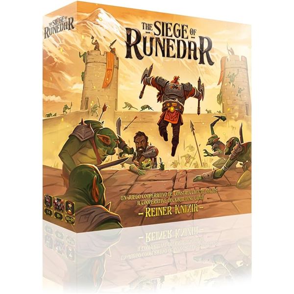 BRAND NEW THE SIEGE OF RUNEDAR BOARD GAME