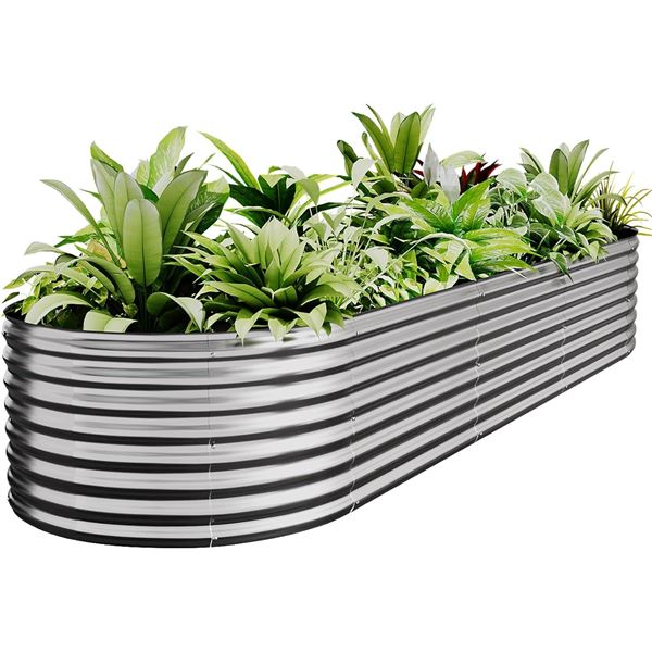 NEW GALVANIZED RAISED GARDEN BED 2 SETS