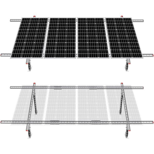 NEW ECO WORTHY SOLAR PANEL MOUNTING BRACKETS FOR