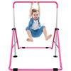Image 2 : NEWLY ASSEMBLED FOLDING GYMNASTICS BAR - PINK