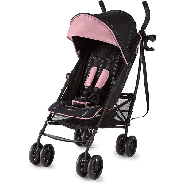 NEW SUMMER 3D CONVERTIBLE STROLLER BLACK PINK