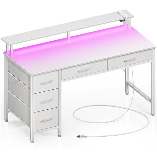 NEW COMPUTER DESK CPT031-100 WHITE H-36" W-20"