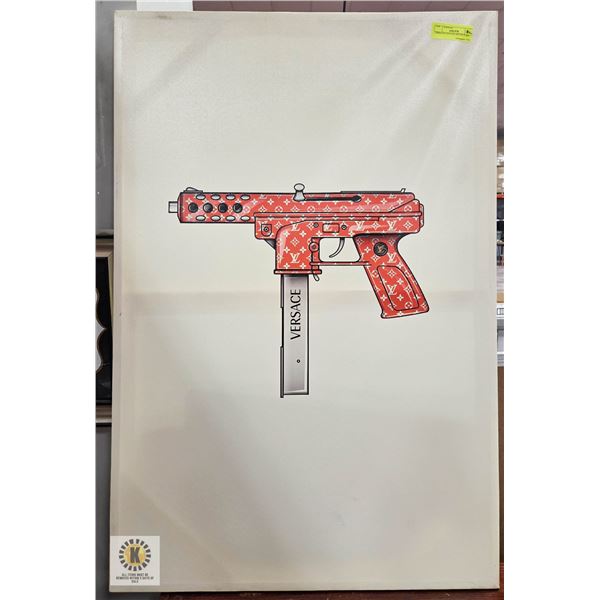 "VERSACE" CANVAS ART PICTURE