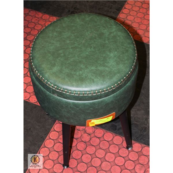 NEWLY ASSEMBLED VASAGLE STORAGE TOP PU LEATHER