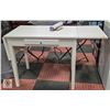 Image 1 : NEW ASSEMBLED DROP LEAF SIDES MAKEUP DESK H-30"
