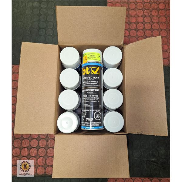 EXPIRED 2023 12X425G CANS BT DISINFECTANT &