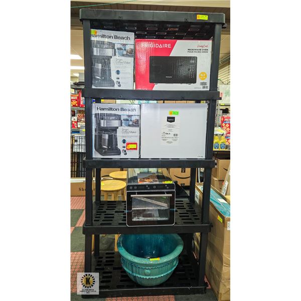 NEW KOOLATRON 5 SHELVES UTILITY STORAGE